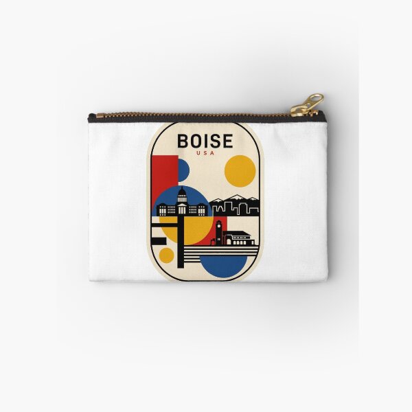 Item preview, Retro Boise Bauhaus Geometric Skyline designed and sold by k3rstman1.