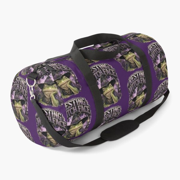 Item preview, Resting Witch Face Frog Roses T-Shirt | Funny Sarcastic Spooky Toad Purple Roses Lightning Digital Art Halloween Gift designed and sold by illeN-Art-World.