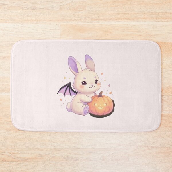Item preview, Cute Bat Bunny Halloween Magic designed and sold by Moon's Arts.