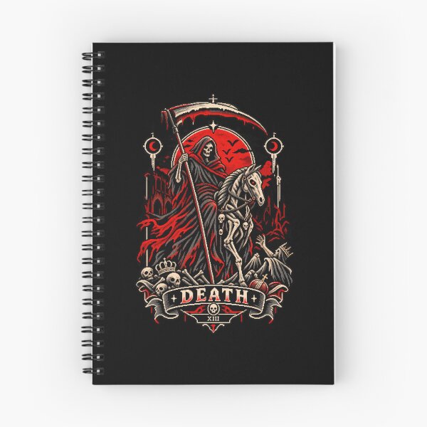 Item preview, Death XIII Tarot Card Grim Reaper Major Arcana designed and sold by Pandaburba.