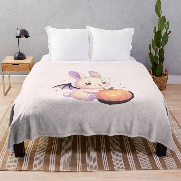 Item preview, Cute Bat Bunny Halloween Magic designed and sold by Moon's Arts.