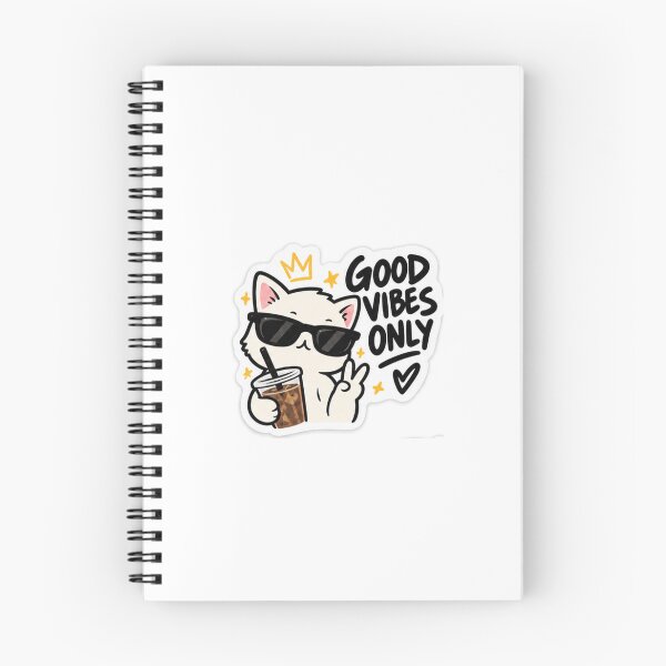 Item preview, Good Vibes Only Cool Cat designed and sold by Aaminaejaz.