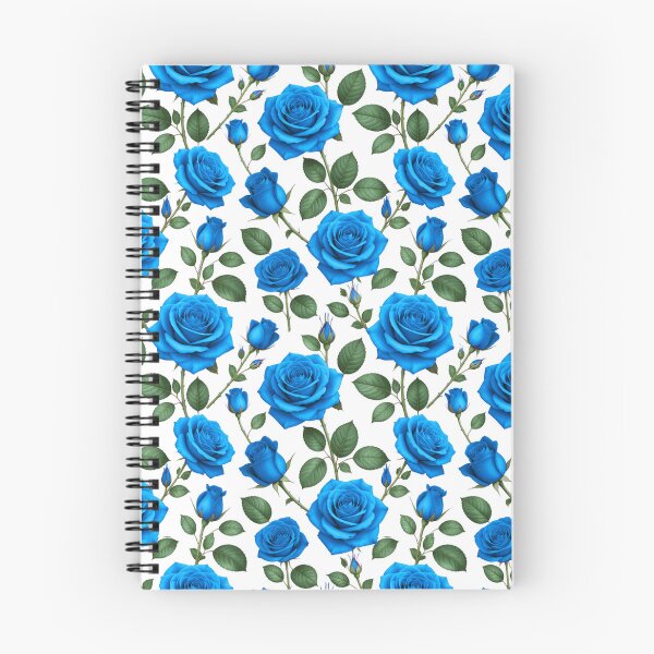 Item preview, roses grow on you, in blue designed and sold by TerenceLacey.
