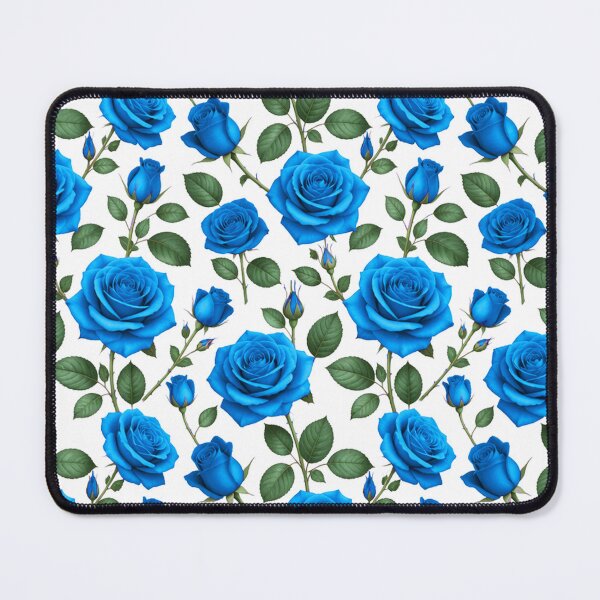 Item preview, roses grow on you, in blue designed and sold by TerenceLacey.