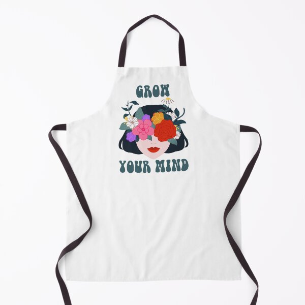Item preview, Grow Your Mind – Floral Woman Botanical Self Growth Aesthetic designed and sold by ralucasrf.