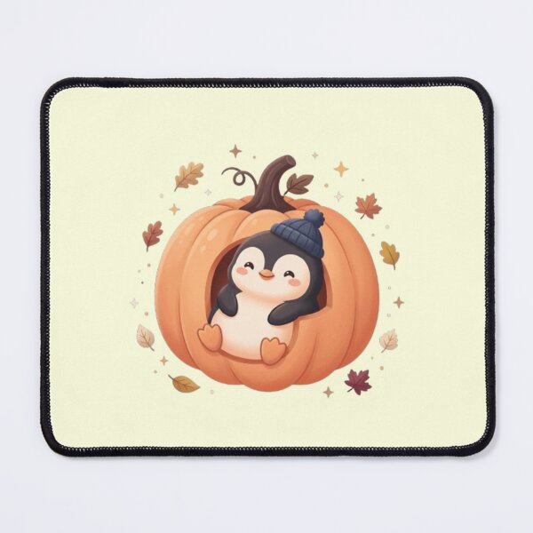 Item preview, Cozy Pumpkin Penguin Halloween Cute designed and sold by Moon's Arts.