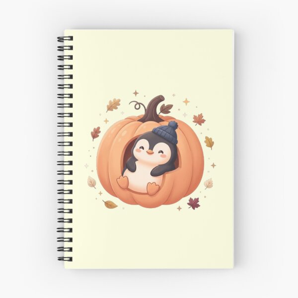 Item preview, Cozy Pumpkin Penguin Halloween Cute designed and sold by Moon's Arts.