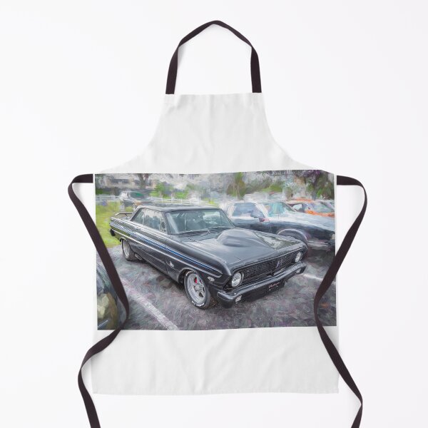 Item preview, Ford Falcon Futura Sprint Black Muscle Car Art Side Profile designed and sold by RichFrancoCars.