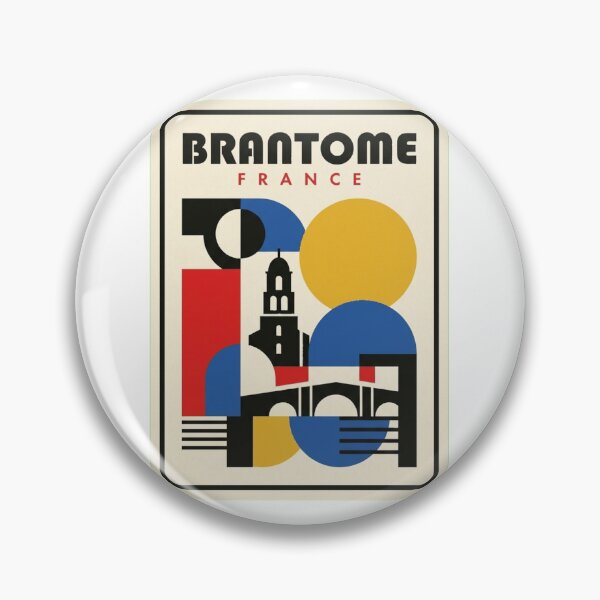 Item preview, Retro Brantome Bauhaus Geometric Skyline designed and sold by k3rstman1.