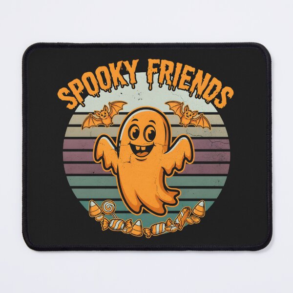 Item preview, Spooky Friends Cute Ghost Halloween Retro Vintage designed and sold by dragonbol023.