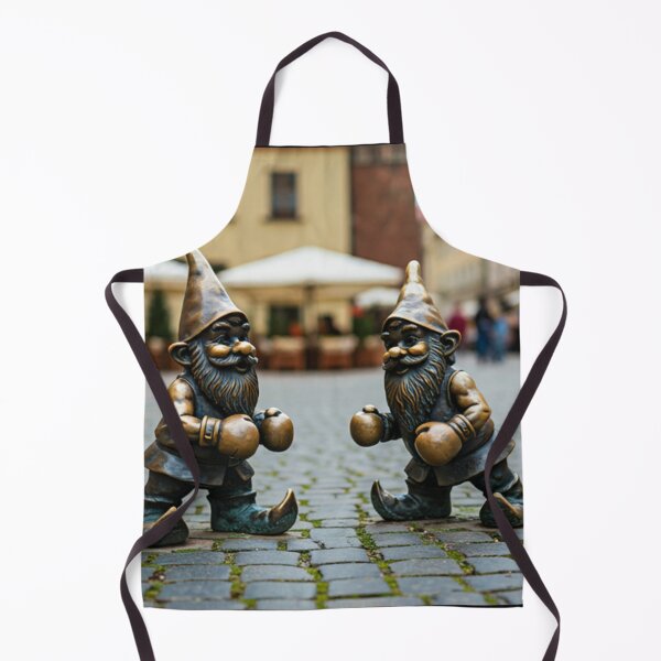 Item preview, Two Gnomes Boxing Art Print – Boxing Gift, Poland Travel Decor designed and sold by Purrfecta.