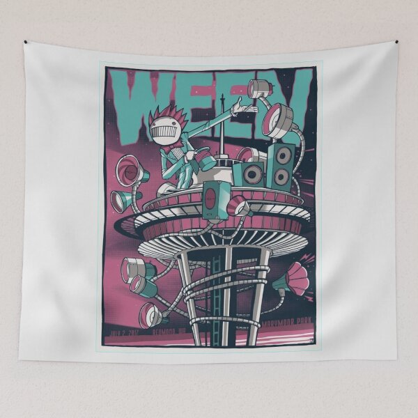 Item preview, Ween Original Custom Vintage Music Band Tee Unique Poster Wall Art designed and sold by Cool Robot Bro..