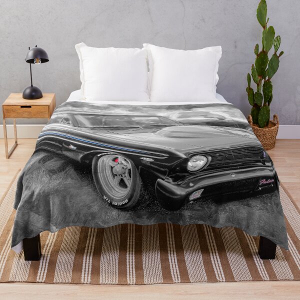 Item preview, Ford Falcon Futura Sprint Black Muscle Car Art Side Profile designed and sold by RichFrancoCars.