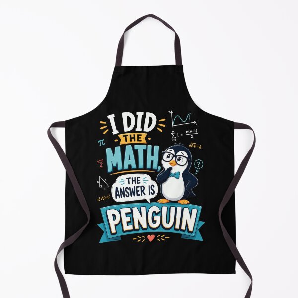 Item preview, I Did the Math The Answer Is Penguin Funny Math designed and sold by CalmDownZone ⭐️⭐️⭐️⭐️⭐️.