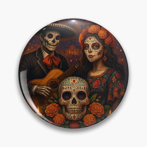 Item preview, Dia de Los Muertos-Eternal Love designed and sold by soin10s-designs.