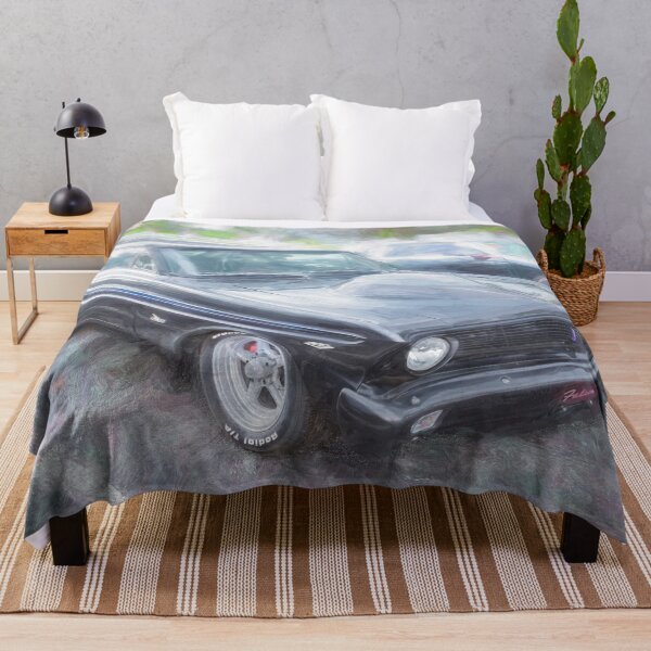 Item preview, Ford Falcon Futura Sprint Black Muscle Car Art Side Profile designed and sold by RichFrancoCars.