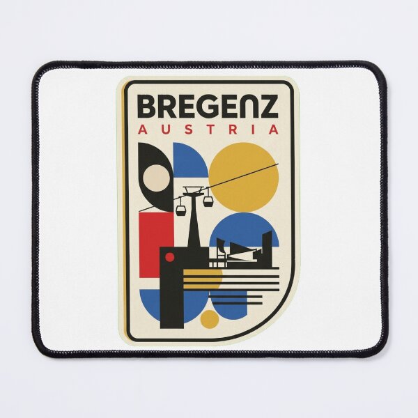 Item preview, Retro Bregenz Bauhaus Geometric Skyline designed and sold by k3rstman1.