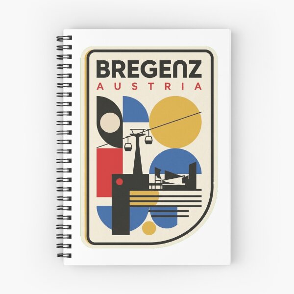 Item preview, Retro Bregenz Bauhaus Geometric Skyline designed and sold by k3rstman1.