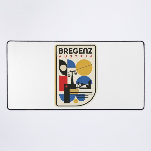 Item preview, Retro Bregenz Bauhaus Geometric Skyline designed and sold by k3rstman1.