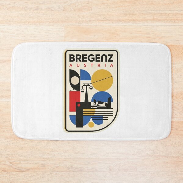 Item preview, Retro Bregenz Bauhaus Geometric Skyline designed and sold by k3rstman1.
