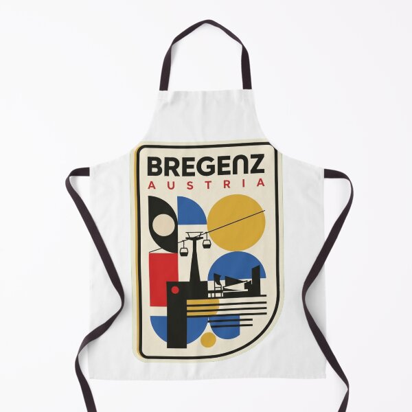 Artikelvorschau, Geometrische Retro-Bregenzer Bauhaus-Skyline entworfen und verkauft von k3rstman1.