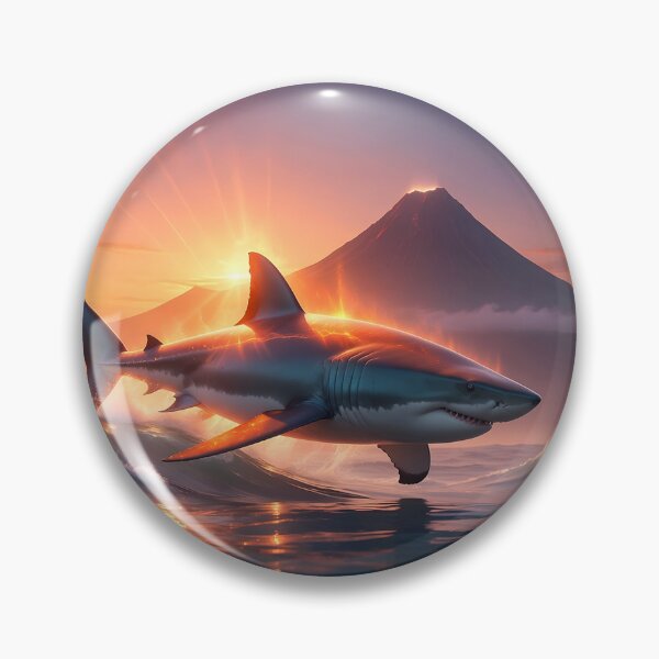 Item preview, Fire Shark — Guardian of the Volcano designed and sold by Hawaii26.