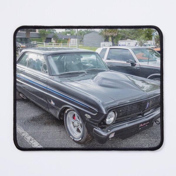Item preview, Ford Falcon Futura Sprint Black Muscle Car Art Side Profile designed and sold by RichFrancoCars.