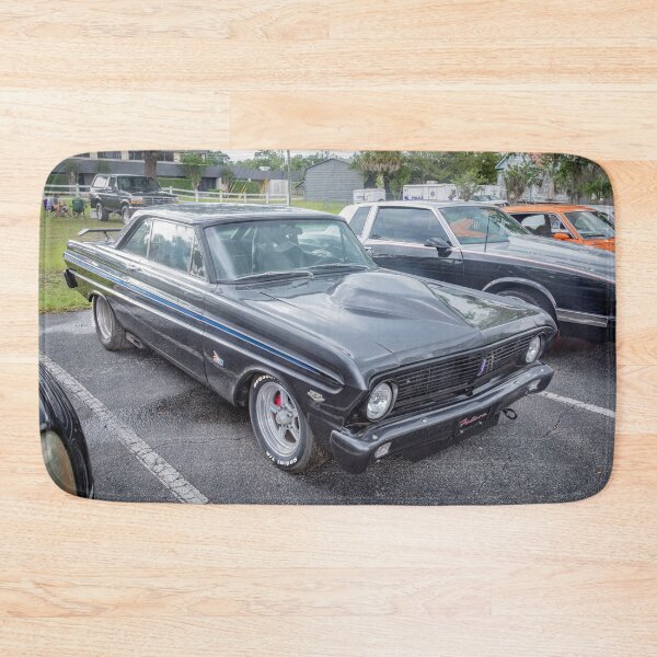 Item preview,  Ford Falcon Futura Sprint Black Muscle Car Art Side Profile designed and sold by RichFrancoCars.