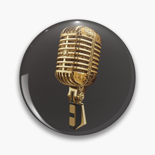 Item preview, Vintage Retro Microphone Music Radio designed and sold by MargaretPolanco.