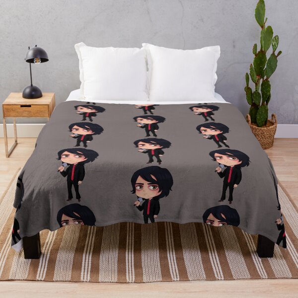 Item preview, Chibi Gerard – Cute Emo Music Aesthetic – Music Lover designed and sold by StickWithMusic.