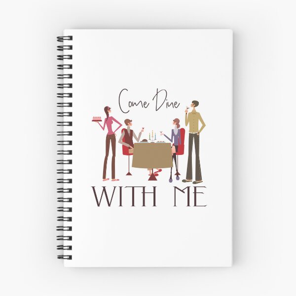 Item preview, Come Dine With Me (on White) designed and sold by PawsitiveMum3.