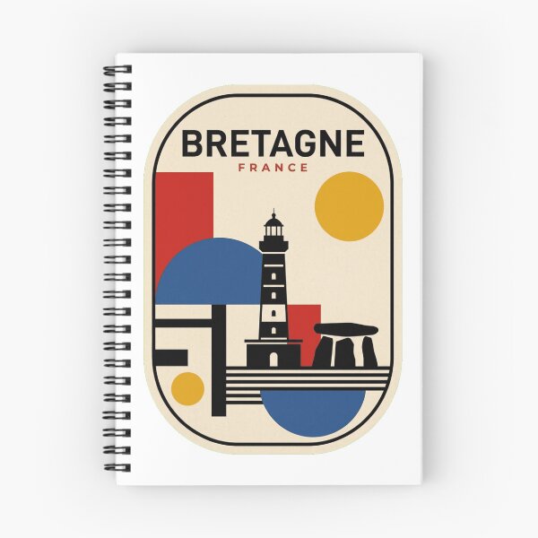 Item preview, Retro Bretagne Bauhaus Geometric Skyline designed and sold by k3rstman1.