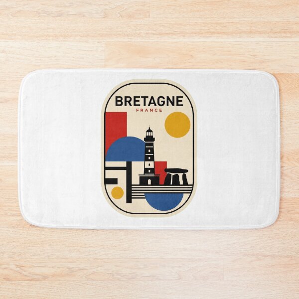 Item preview, Retro Bretagne Bauhaus Geometric Skyline designed and sold by k3rstman1.