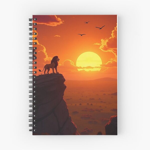 Item preview, Lion King Sunset Safari Pride Strength Wildlife Art designed and sold by aloksahu123.