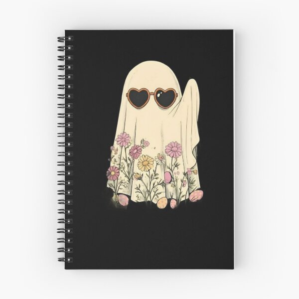 Item preview, Cute Ghost Heart Sunglasses Floral Vintage Halloween Graphic designed and sold by GrimNest.