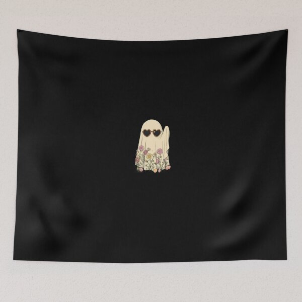 Item preview, Cute Ghost Heart Sunglasses Floral Vintage Halloween Graphic designed and sold by GrimNest.