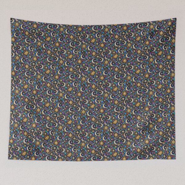 Item preview, Celestial Stained Glass – Sun Moon + Jewel Star Pattern designed and sold by FaithArt777.