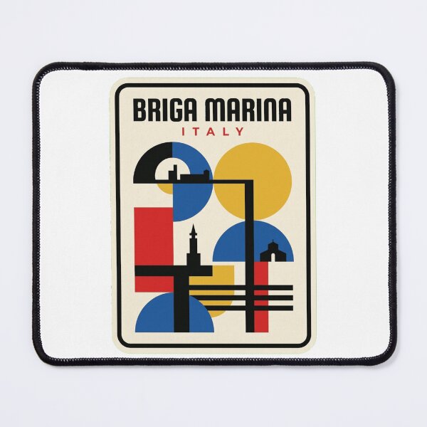 Item preview, Retro Briga Marina Bauhaus Geometric Skyline designed and sold by k3rstman1.