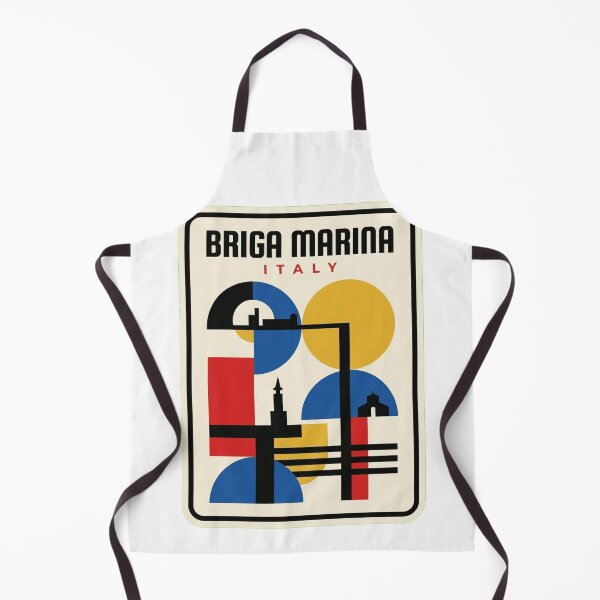 Item preview, Retro Briga Marina Bauhaus Geometric Skyline designed and sold by k3rstman1.