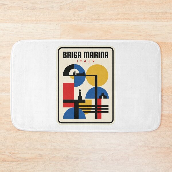 Item preview, Retro Briga Marina Bauhaus Geometric Skyline designed and sold by k3rstman1.