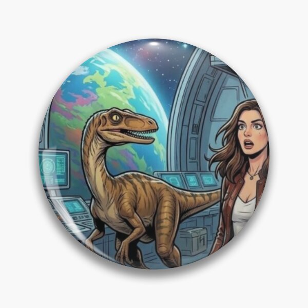 Item preview, Lederbraun: Dinosaurs On A Spaceship designed and sold by Lederbraun.