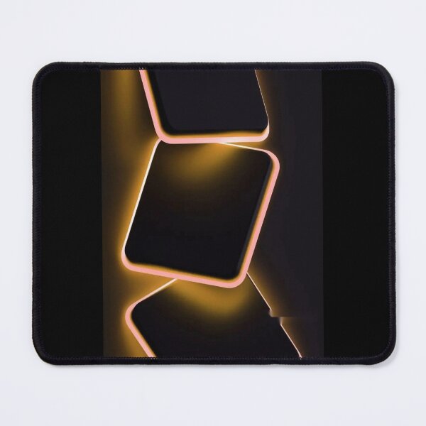 Item preview, Glowing Neon Abstract Geometric Shapes designed and sold by Mr besho.