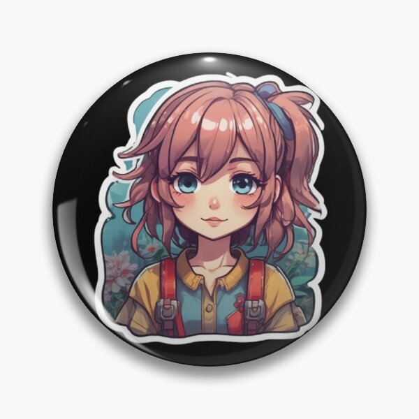 Item preview, Ginger Anime Girl | Cute Kawaii Portrait designed and sold by bella-rosa87.