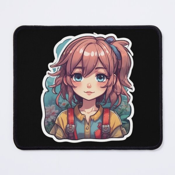 Item preview, Ginger Anime Girl | Cute Kawaii Portrait designed and sold by bella-rosa87.