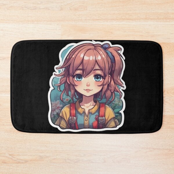 Item preview, Ginger Anime Girl | Cute Kawaii Portrait designed and sold by bella-rosa87.