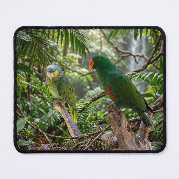 Item preview, Tropical Parrots designed and sold by ArtworkNorth.
