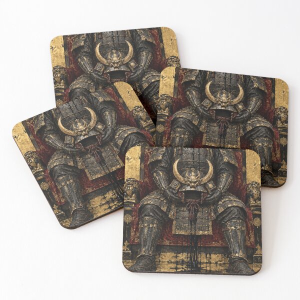 Item preview, Headless Samurai Armor on a Black and Gold Throne designed and sold by MouradStudio.