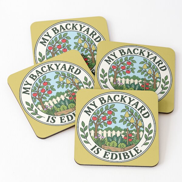 Item preview, My Backyard Is Edible designed and sold by TaraGbear.
