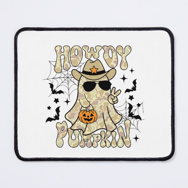Item preview, Western Halloween Camo Cowboy Ghost Howdy designed and sold by KroghDs.