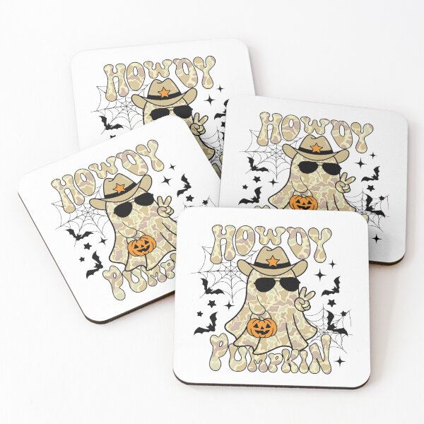Item preview, Western Halloween Camo Cowboy Ghost Howdy designed and sold by KroghDs.